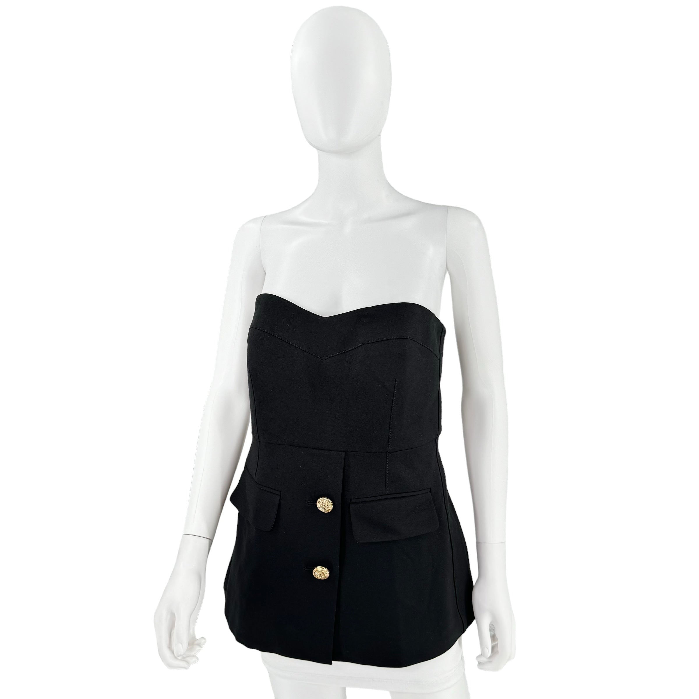 Tuckernuck Black Noir Marnie Strapless Top